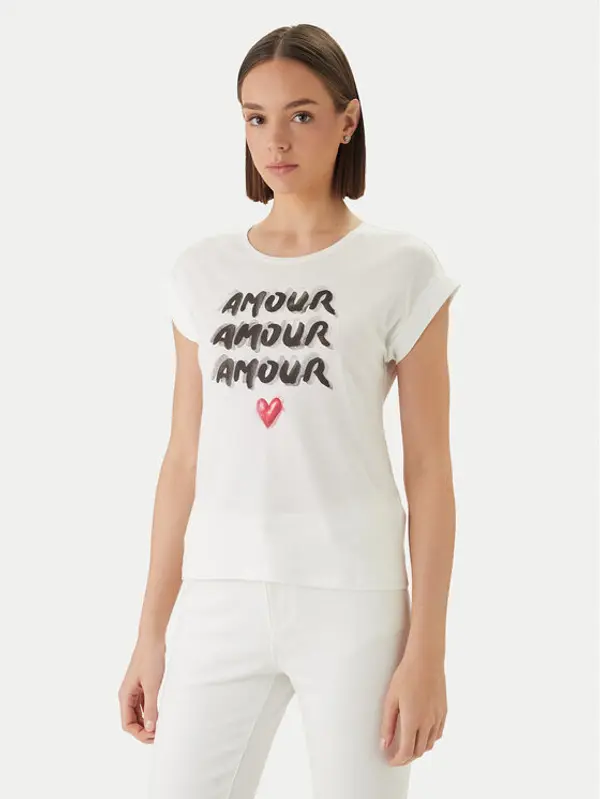 Morgan Morgan T-shirt 261-DOUR Bijela Regular Fit