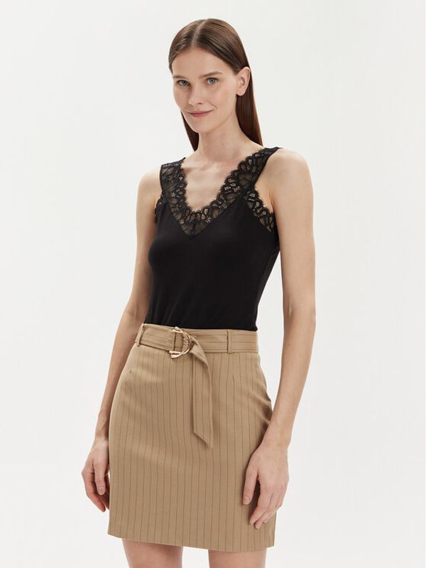 Morgan Morgan Top 212-DNANA Crna Regular Fit