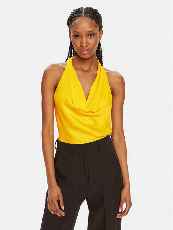 Morgan Morgan Top 241-OSMA Žuta Regular Fit