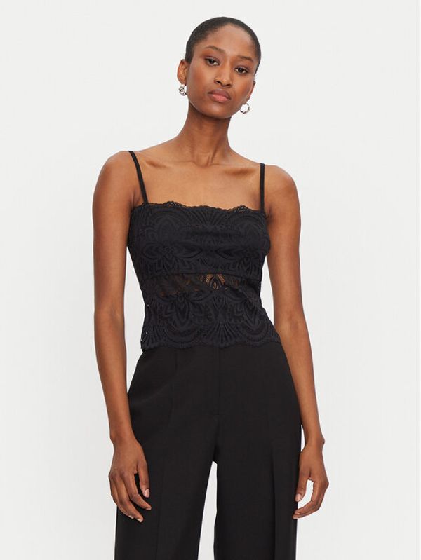 Morgan Morgan Top 242-BINGO Crna Slim Fit