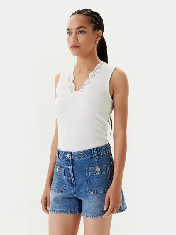 Morgan Morgan Top 251-DADILO Bijela Slim Fit