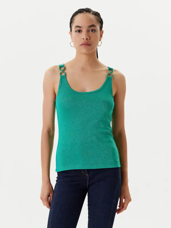 Morgan Morgan Top 251-DIDONI Zelena Slim Fit