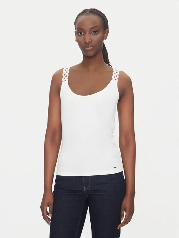 Morgan Morgan Top 251-DOUBI Bijela Slim Fit
