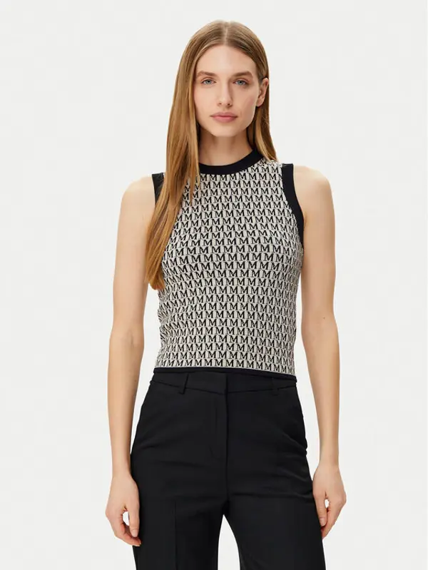Morgan Morgan Top 251-MESTO Crna Regular Fit