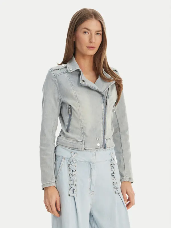 Morgan Morgan Traper jakna 241-VAMMY Svijetloplava Regular Fit