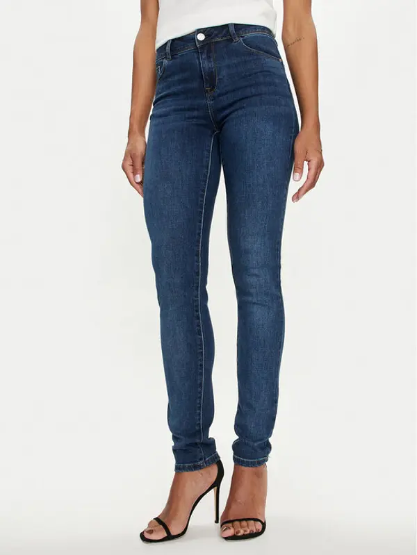 Morgan Morgan Traperice 201-POM.P Tamnoplava Slim Fit