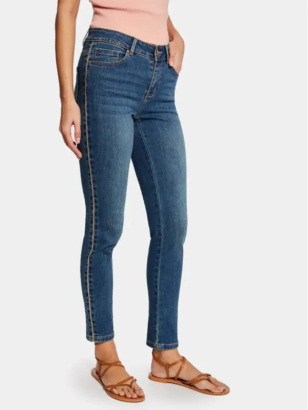 Morgan Morgan Traperice 231-PCLEM Plava Slim Fit