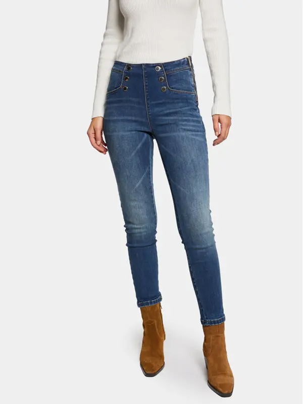 Morgan Morgan Traperice 241-PERLA Plava Skinny Fit