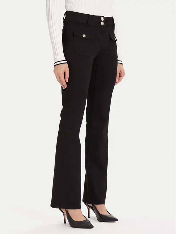 Morgan Morgan Traperice 241-POLEN Crna Bootcut Fit