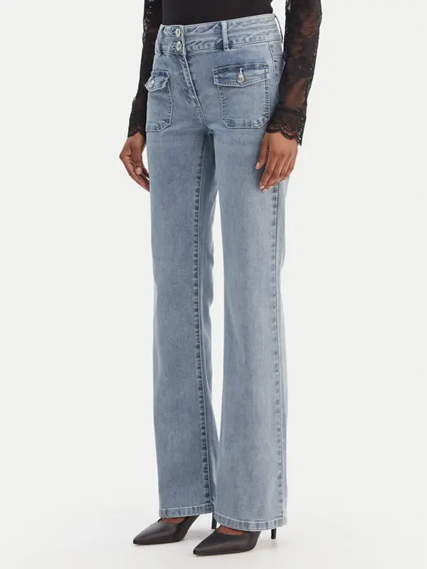 Morgan Morgan Traperice 241-POLEN1 Plava Bootcut Fit