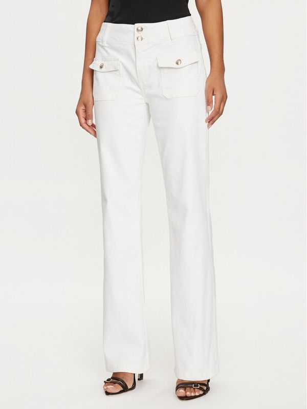 Morgan Morgan Traperice 241-POLEN2 Écru Bootcut Fit