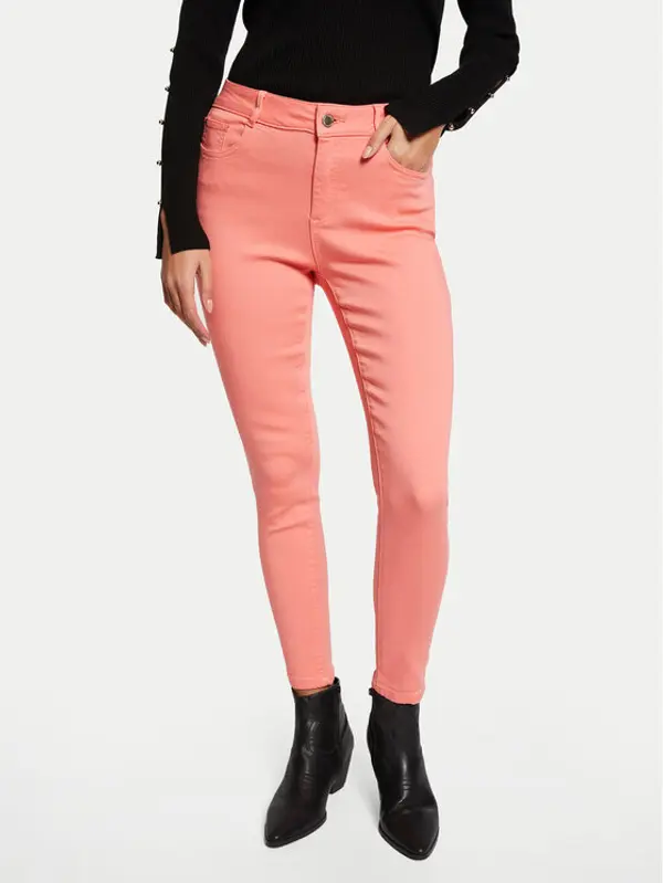 Morgan Morgan Traperice 241-POLIA1 Koraljna Skinny Fit