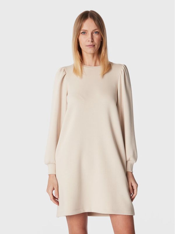 Moss Copenhagen Moss Copenhagen Džemper haljina Nelina 17198 Bež Regular Fit
