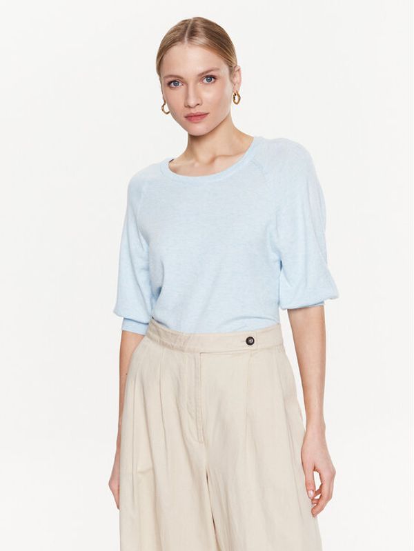 Moss Copenhagen Moss Copenhagen Majica 17527 Svijetloplava Basic Fit