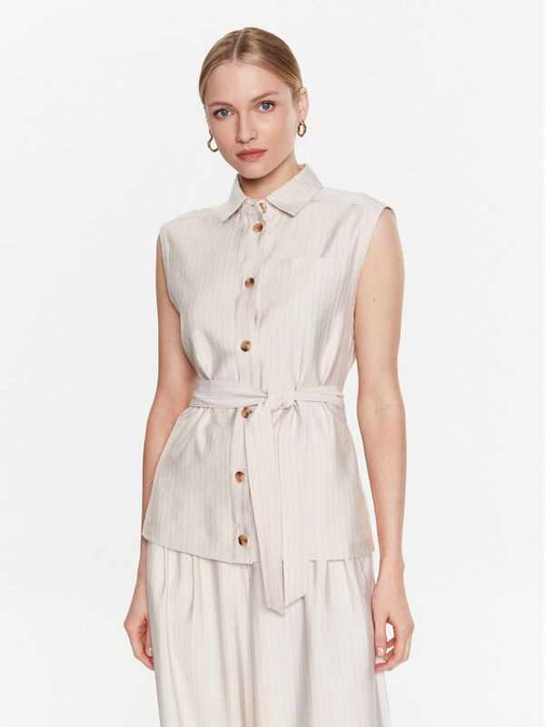 Moss Copenhagen Moss Copenhagen Majica Joanita 17335 Bež Regular Fit