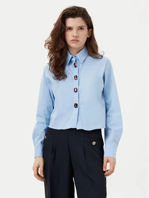 Motivi Motivi Košulja 5381W000430N Plava Regular Fit