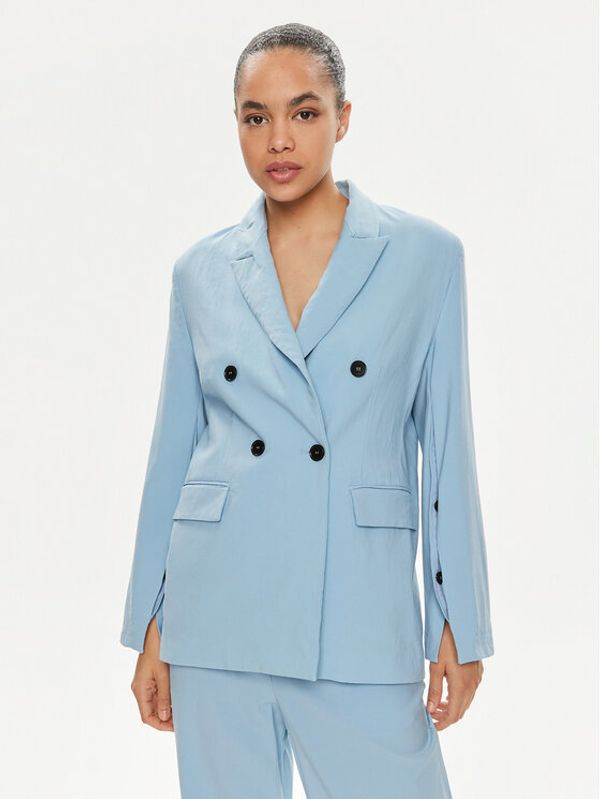 MSGM MSGM Sakoi 3441MDG27 237200 Plava Relaxed Fit