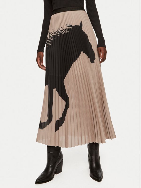 Munthe Munthe Plesirana suknja Taulla 243120124323 Bež Regular Fit