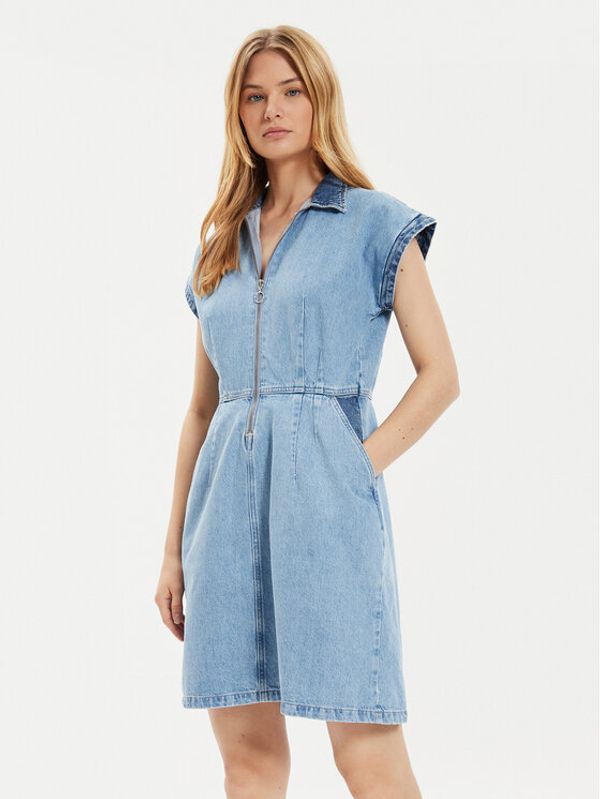 Mustang Mustang Jeans haljina Marlette 1015248 Plava Regular Fit