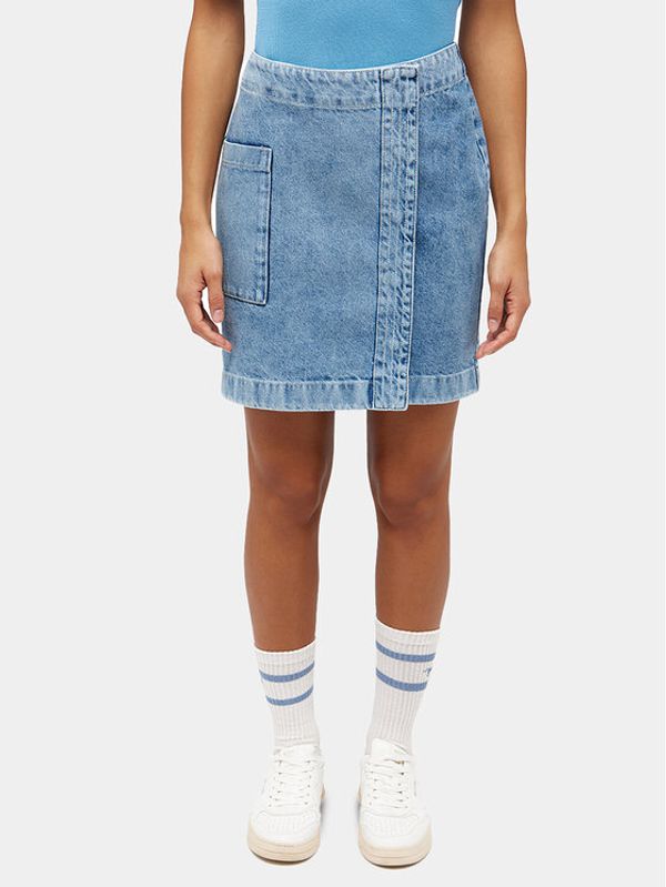 Mustang Mustang Jeans suknja Lucile 1014803 Plava Regular Fit