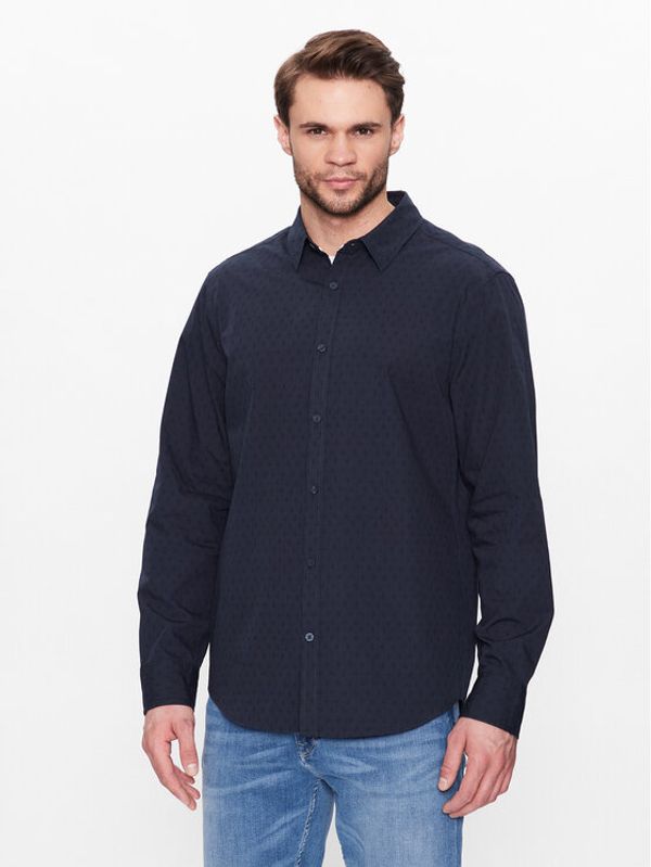 Mustang Mustang Košulja Clemens 1013474 Tamnoplava Regular Fit