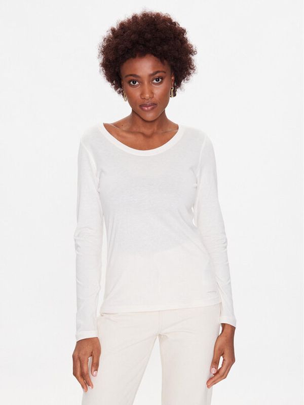 Mustang Mustang Majica Anne 1013619 Écru Regular Fit