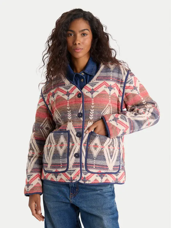 mustang Mustang Prijelazna jakna Roxbury 1016747 Šarena Relaxed Fit