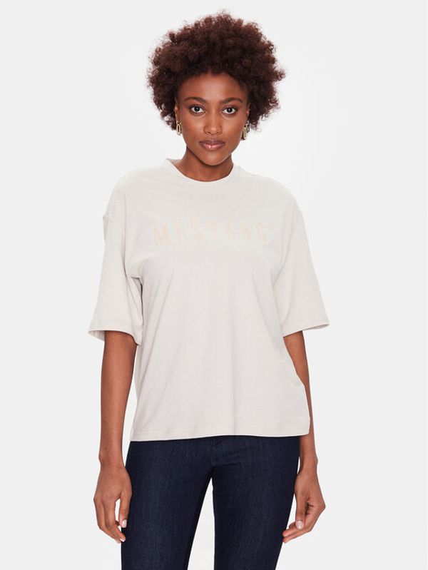 Mustang Mustang T-shirt Alina 1013378 Siva Regular Fit