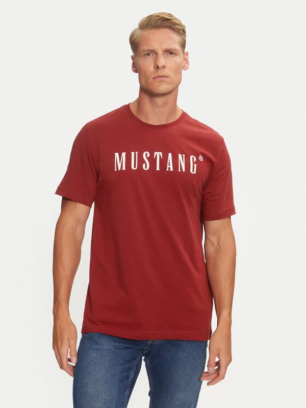 Mustang Mustang T-shirt Austin 1014695 Crvena Regular Fit