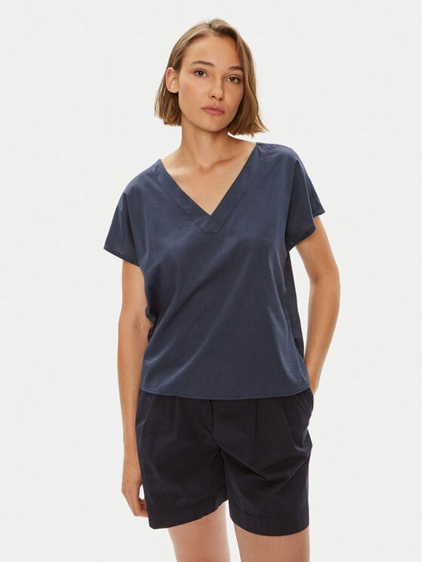 Mustang Mustang T-shirt Elsberry 1015086 Tamnoplava Relaxed Fit