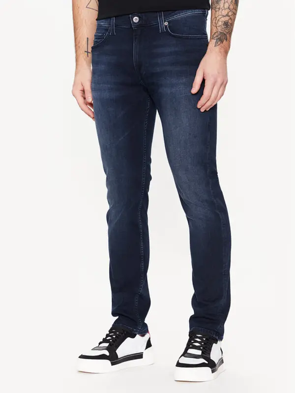 mustang Mustang Traperice Vegas 1008948 Tamnoplava Slim Fit