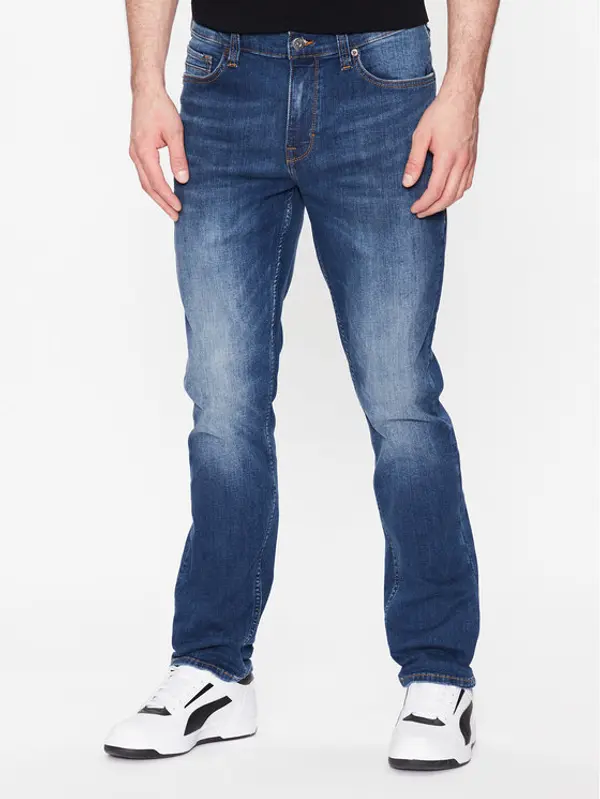 mustang Mustang Traperice Vegas 1008949 Plava Slim Fit