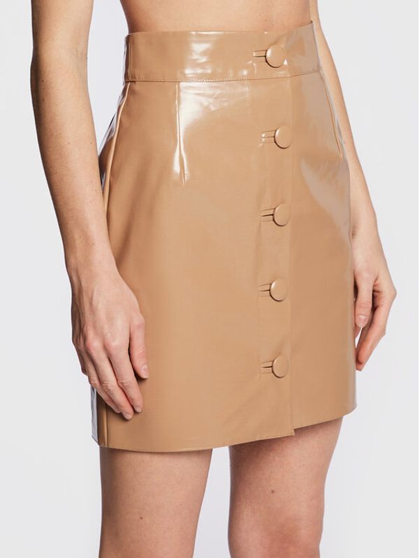 MVP Wardrobe MVP Wardrobe Mini suknja Union Square MVPI2GO047.0TE0150 Bež Regular Fit