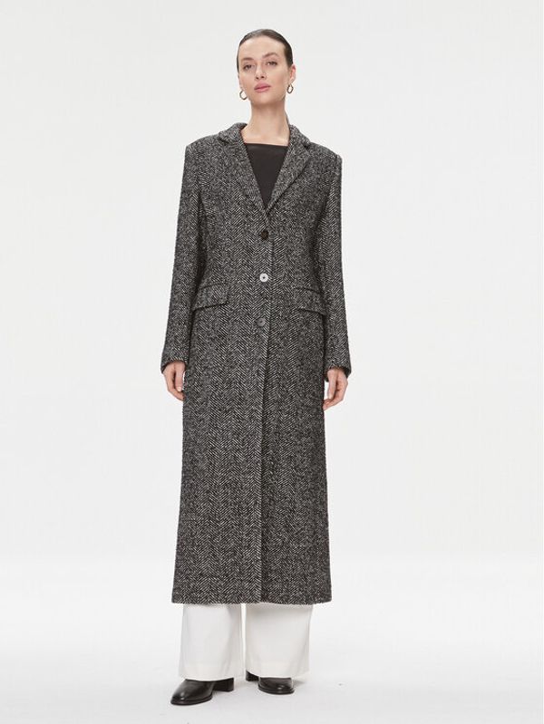 MVP Wardrobe MVP Wardrobe Vuneni kaput Spiga MVPI3CP017.0PN0052 Crna Slim Fit