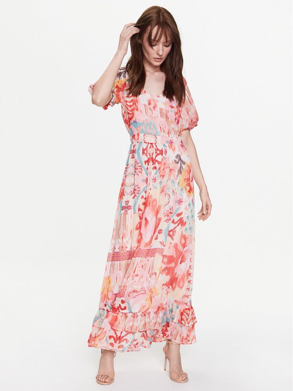 NAF NAF NAF NAF Haljina Kolorado XENR42 Écru Regular Fit