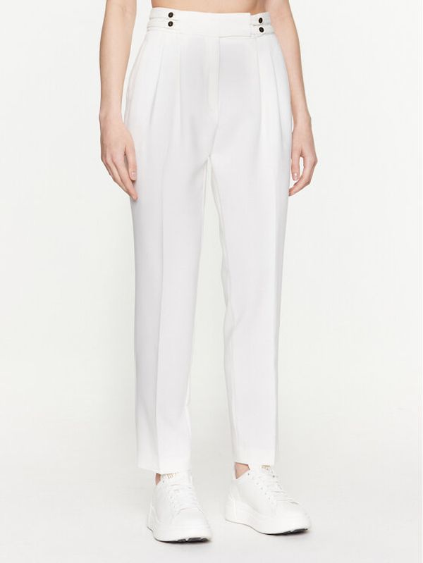 NAF NAF NAF NAF Hlače Efonda XENP57 Écru Regular Fit