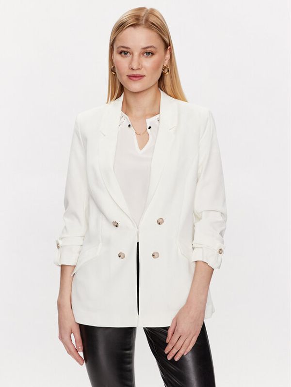 NAF NAF NAF NAF Sakoi Efluidine XENW7 Écru Regular Fit