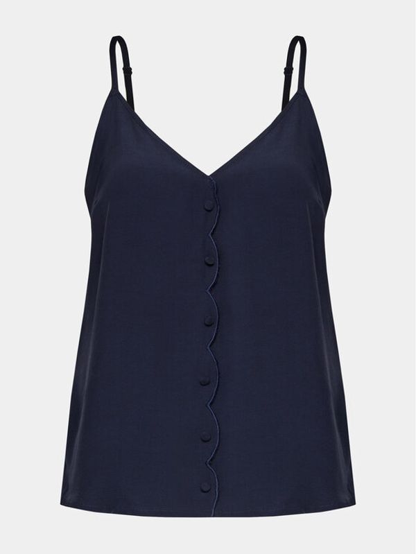 NAF NAF NAF NAF Top Ilina C1 YHNC26 Tamnoplava Regular Fit