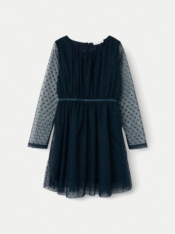 NAME IT NAME IT Elegantna haljina 13235640 Tamnoplava Regular Fit