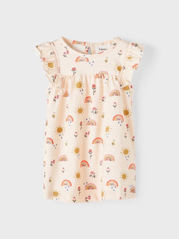 NAME IT NAME IT Haljina 13217356 Narančasta Regular Fit