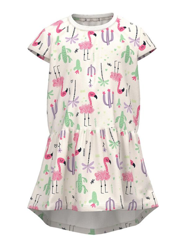 NAME IT NAME IT Haljina 13217564 Bijela Regular Fit