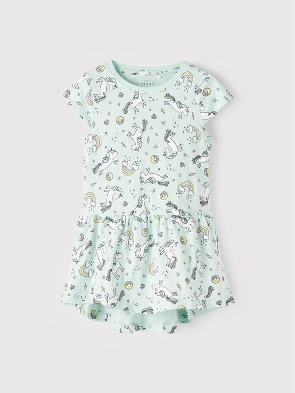 NAME IT NAME IT Haljina za svaki dan 13202912 Zelena Regular Fit