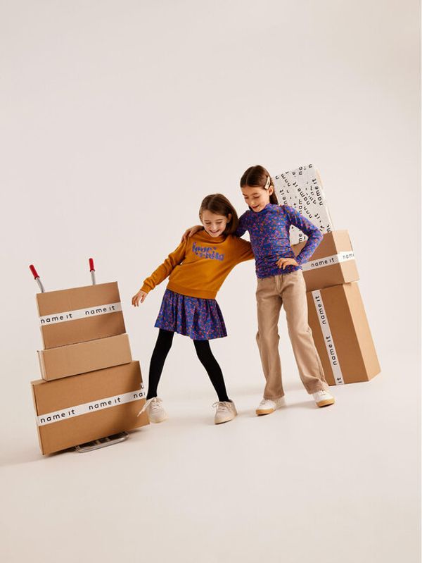 NAME IT NAME IT Haljina za svaki dan 13221615 Plava Regular Fit