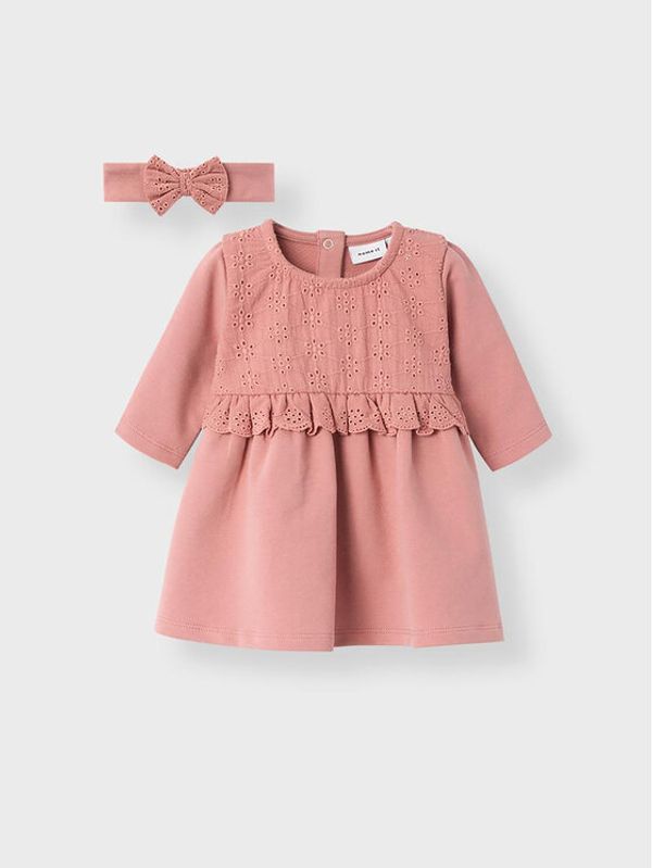 NAME IT NAME IT Haljina za svaki dan Babett 13230691 Ružičasta Regular Fit