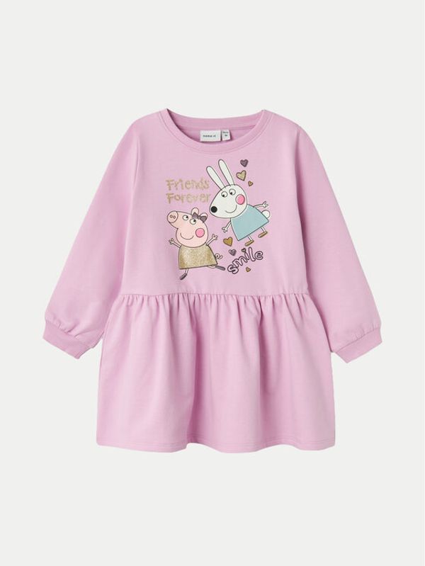 NAME IT NAME IT Haljina za svaki dan PEPPA PIG 13233900 Ljubičasta Regular Fit