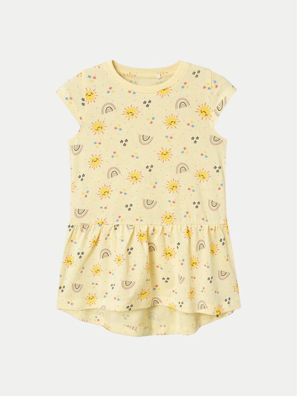 NAME IT NAME IT Haljina za svaki dan Vigga 13215107 Žuta Regular Fit