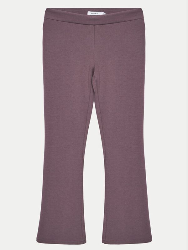 NAME IT NAME IT Hlače 13177337 Ljubičasta Bootcut Fit