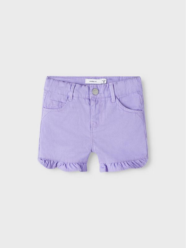 NAME IT NAME IT Kratke hlače 13214426 Ljubičasta Regular Fit