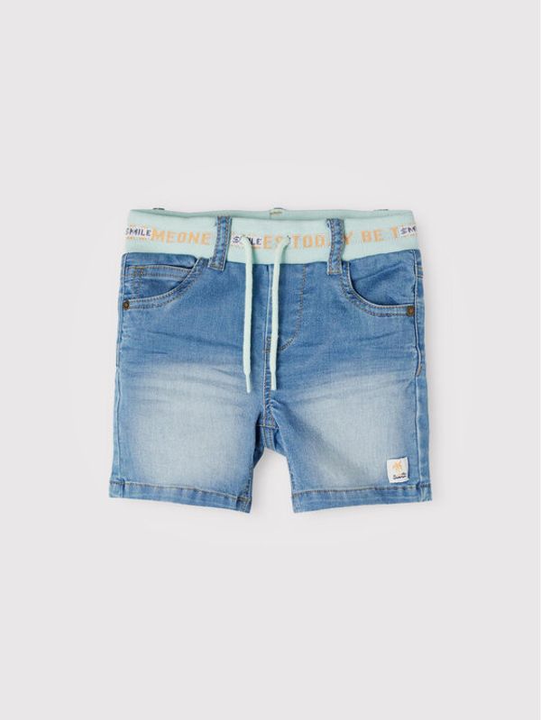 NAME IT NAME IT Kratke traperice 13202337 Plava Regular Fit