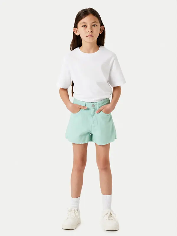 name it NAME IT Kratke traperice Rose 13239003 Plava Mom Fit
